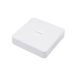 DVR 1080P lite / 4 Canales TURBOHD + 1 Canal IP / 1 Bahía de Disco Duro / H.265+ / 1 Canal de Audio / Audio por Coaxitron / Salida de vídeo Full HD