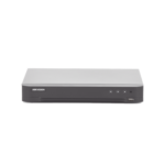 (ACUSENSE / Evita Falsas Alarmas) DVR 4 Megapixel / 4 Canales TURBOHD + 2 Canales IP / 1 Bahía de Disco Duro / 1 Canal de Audio