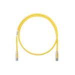 Cable de parcheo UTP Categoría 6, con plug modular en cada extremo - 1.5 m. - Amarillo