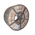 Carrete de 4 km de Fibra Óptica Aérea (ADSS) G.652D, Monomodo de 96 Hilos, Exterior, Span 100, Loose Tube