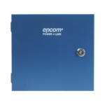 Fuente de Poder Profesional HEAVY DUTY @ 16 Amperes / 8 Canales / Hasta 2A por Salida / Ajuste independiente de 11 a 15 Vcc por Salida / Protección Contra Sobrecargas / Filtro de Ruido Especial para Cámaras 4K.