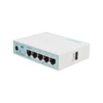 Router Gigabit MikroTik hEX RB750Gr3 de 5 puertos Ethernet